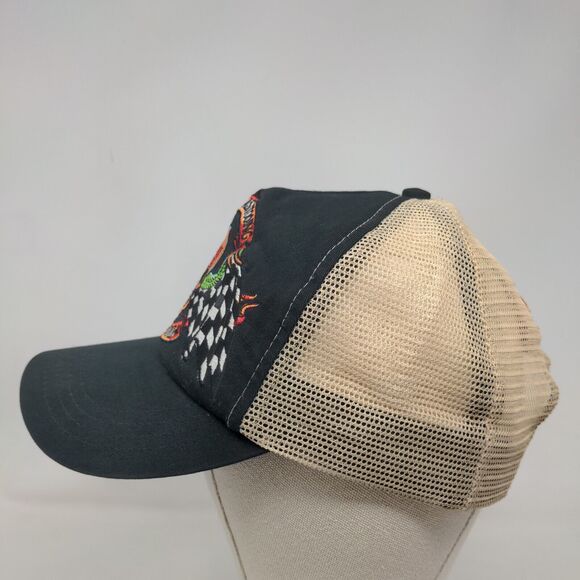 Kick Ass Tattooing Vegas Style Snapback Trucker Hat Multicolor OS Mesh Back - Picture 3 of 7